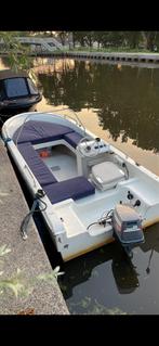 Boot met Yamaha 8pk motor - Goed onderhouden, Ophalen, Gebruikt, Tot 10 pk, 3 tot 6 meter