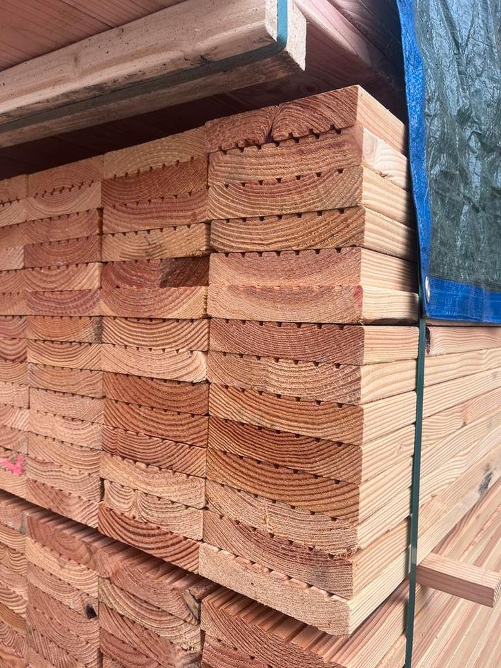 Douglas vlonderplanken 4 m €4,- pm, Tuin en Terras, Palen, Balken en Planken, Zo goed als nieuw, Planken, 250 cm of meer, Ophalen