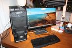 Game PC: windows 11, I7, SSD, 8 GB, Graf krt, Gratis Monitor, Met monitor, Gebruikt, 8 GB, Zelf gebouwde pc
