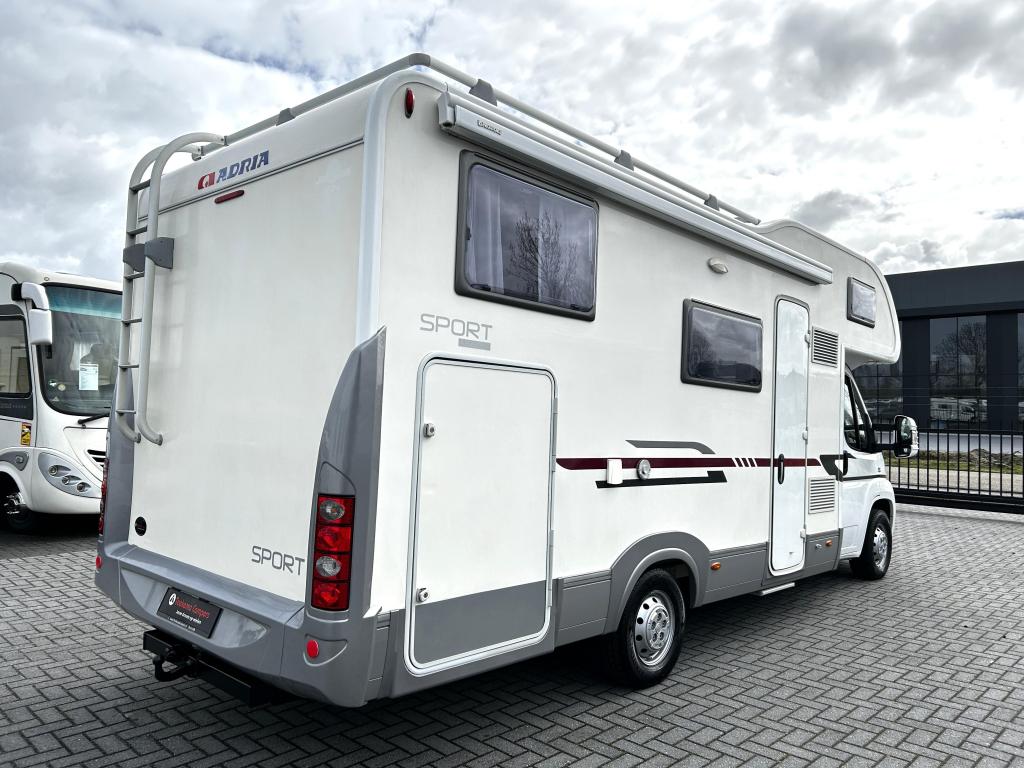 Adria Sport 660 DP Dwarsbed/2012/6 Zitplaatsen/Euro-4/7.4m, Alkoof, Fiat, 7 tot 8 meter, Bedrijf