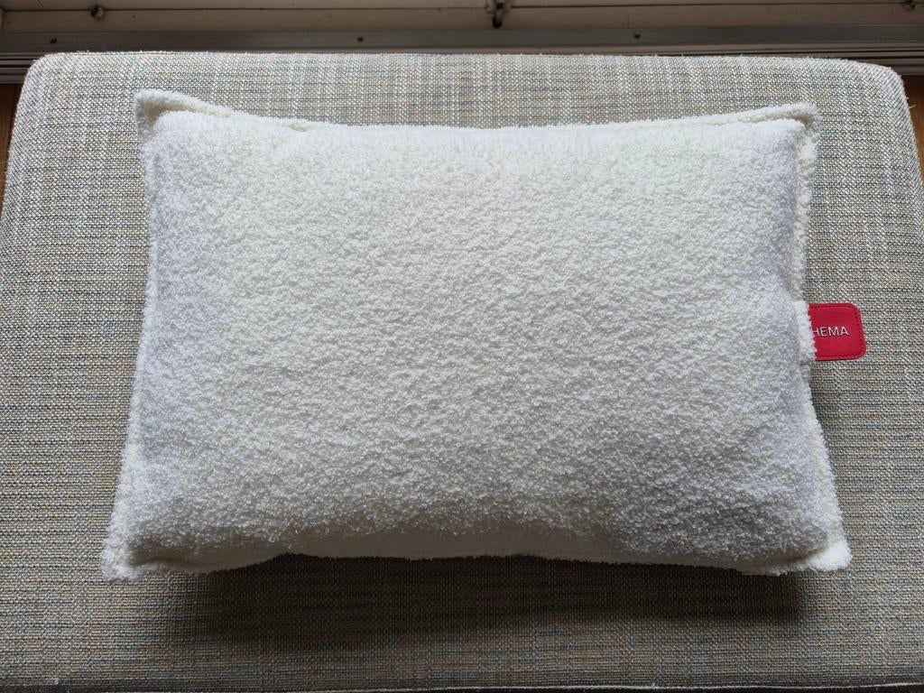 Warmtekussen 40 x 60 cm met powerbank crèmekleurig HEMA, Ophalen of Verzenden, Zo goed als nieuw, Wit, Rechthoekig