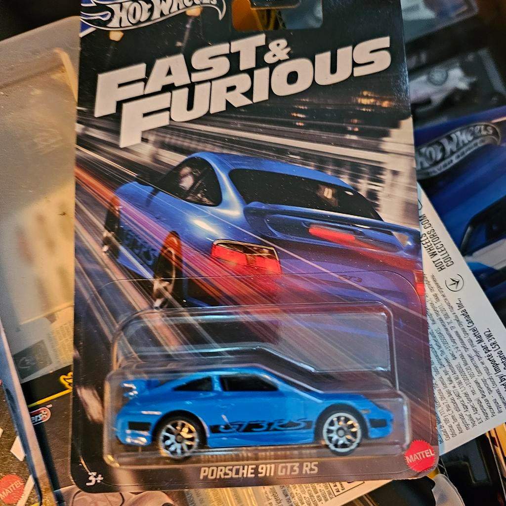 Hot Wheels Fast & Furious Porsche 911 GT3 RS, Nieuw, Ophalen of Verzenden, Info@mattel.com, Mattel