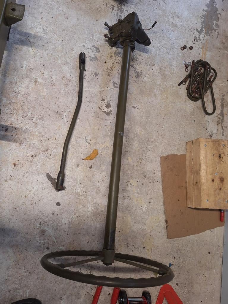 Stuurset CJ5 Willys jeep, Ophalen, Landmacht, Amerika