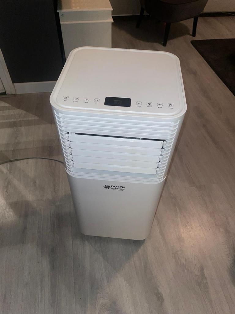 Mobiele Airco Dutch Originals - Koelen, Ventileren, Ontvocht, Ophalen, Minder dan 60 m³, 3 snelheden of meer, Zo goed als nieuw