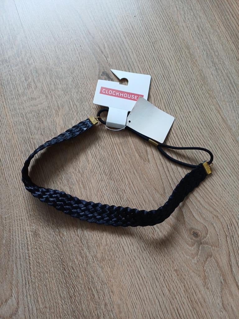 Clockhouse haarband gevlochten zwart, Ophalen of Verzenden, Nieuw