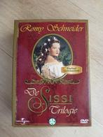 3 DVD's Sissi trilogie met Romy Schneider voor € 10,00, Alle leeftijden, Drama, Ophalen of Verzenden, Zo goed als nieuw