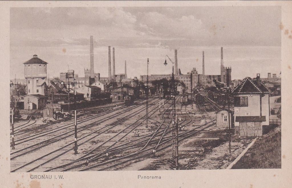 Gronau, Enschede, Losser, Station., Verzamelen, Ansichtkaarten | Buitenland, Verzenden, Voor 1920, Ongelopen, Duitsland