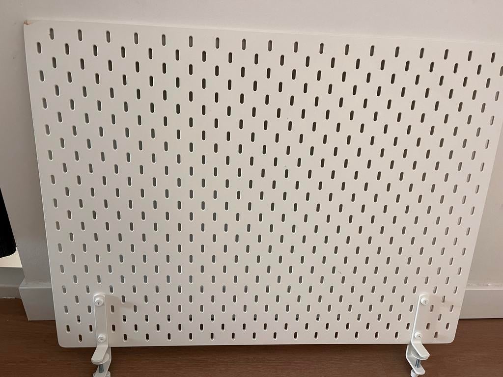 IKEA SKÅDIS Ophangbord 76x56 cm voor Bureau, Ophalen, Zo goed als nieuw