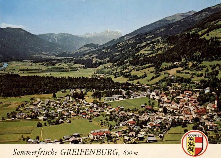 Greifenburg, Ophalen of Verzenden, 1960 tot 1980, Gelopen, Oostenrijk