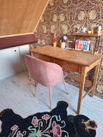 Hout vintage bureau, Huis en Inrichting, Ophalen, Gebruikt