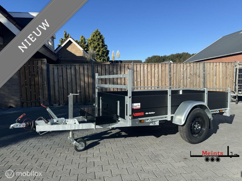 NIEUWE Anssems BSX Go Getter aanhanger 250x130 Geremd 1350KG, Gebruikt