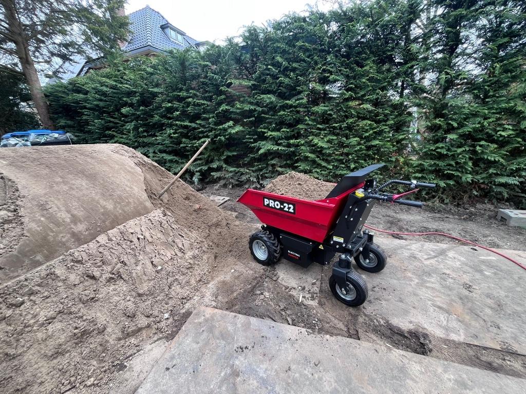 Mini dumper te huur (elektrisch), Ophalen, Nieuw, Elektrisch