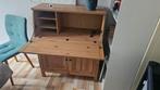 Grenen secretaire bureau - onbehandeld, goede staat, Ophalen