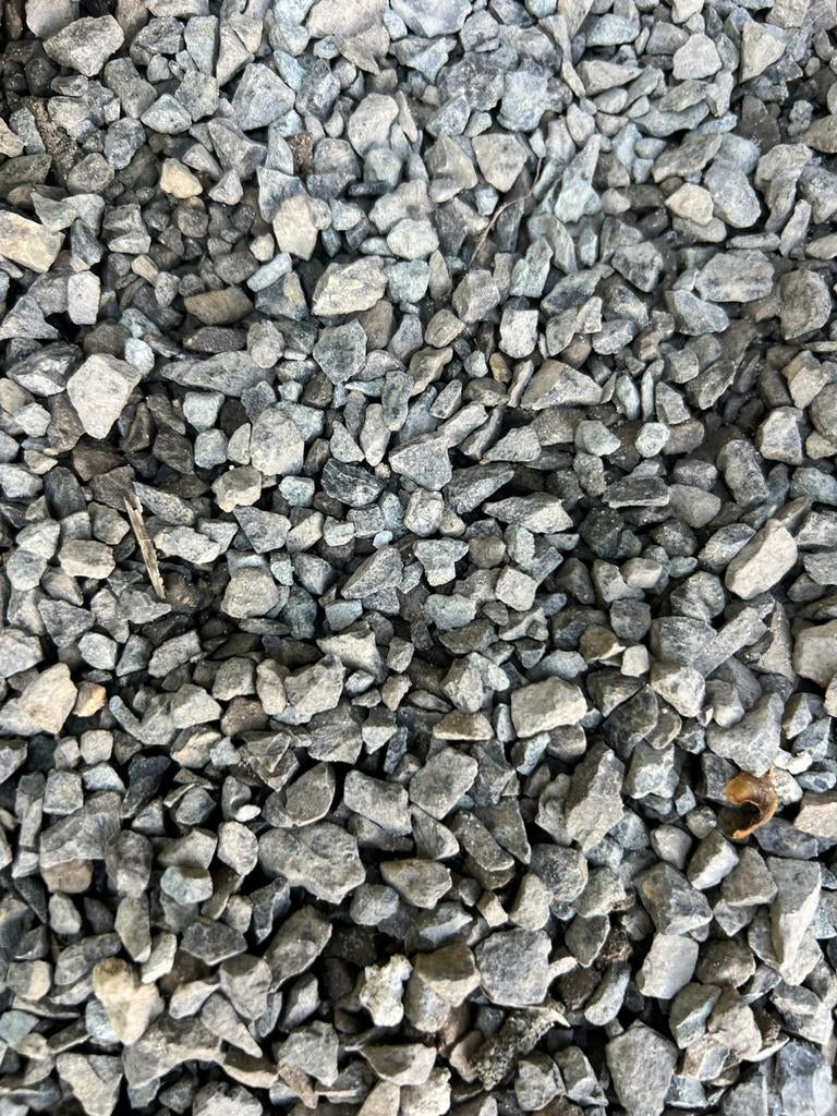 Split 3-8mm ca 0,5m3 kleur antraciet, Tuin en Terras, Grind, Keien en Split, Ophalen, Gebruikt, Antraciet, Split
