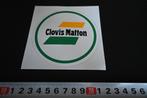 sticker Clovis Matton  logo, Ophalen, Zo goed als nieuw, Sticker