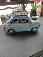 Metalen decoratieve auto fiat 500, Ophalen