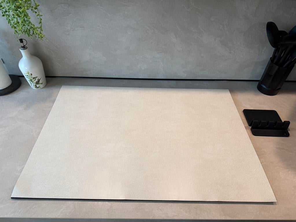 Inductie beschermer 76x51,5, Huis en Inrichting, Keuken | Keukenbenodigdheden, Overige typen, Ophalen of Verzenden, Nieuw, Beige