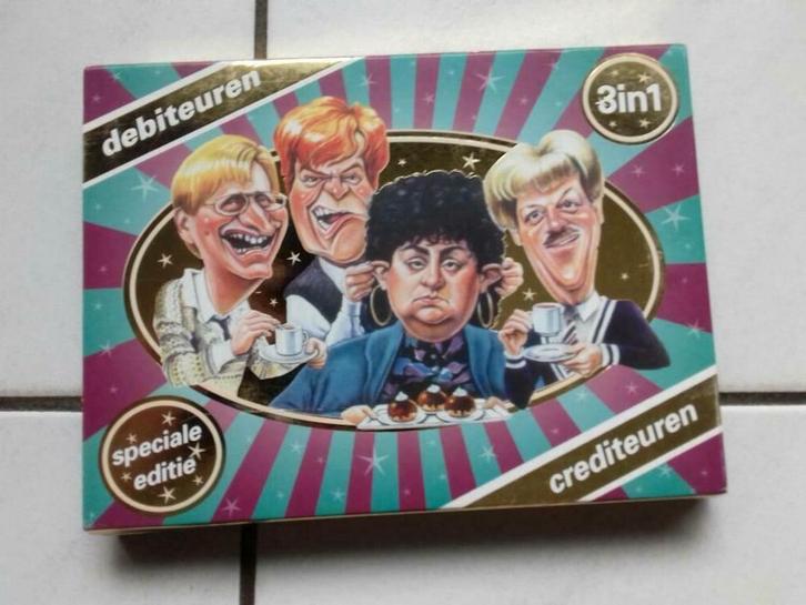 Jiskefet -  Debiteuren crediteuren  speciale editie, Cd's en Dvd's, Dvd's | Tv en Series, Zo goed als nieuw, Komedie, Alle leeftijden
