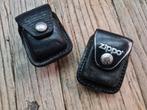 Twee Zippo lederen hoesjes, Made in USA, Ophalen of Verzenden