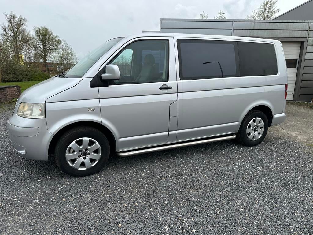 Volkswagen Transporter Bestel 2.5 TDI 96KW DC 1.0 2004, Voorwielaandrijving, Stof, Volkswagen, 2500 kg