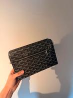 Goyard Clutch Tas - Zwart Goyardine Patroon, Ophalen of Verzenden, Zo goed als nieuw, Zwart, Avondtasje