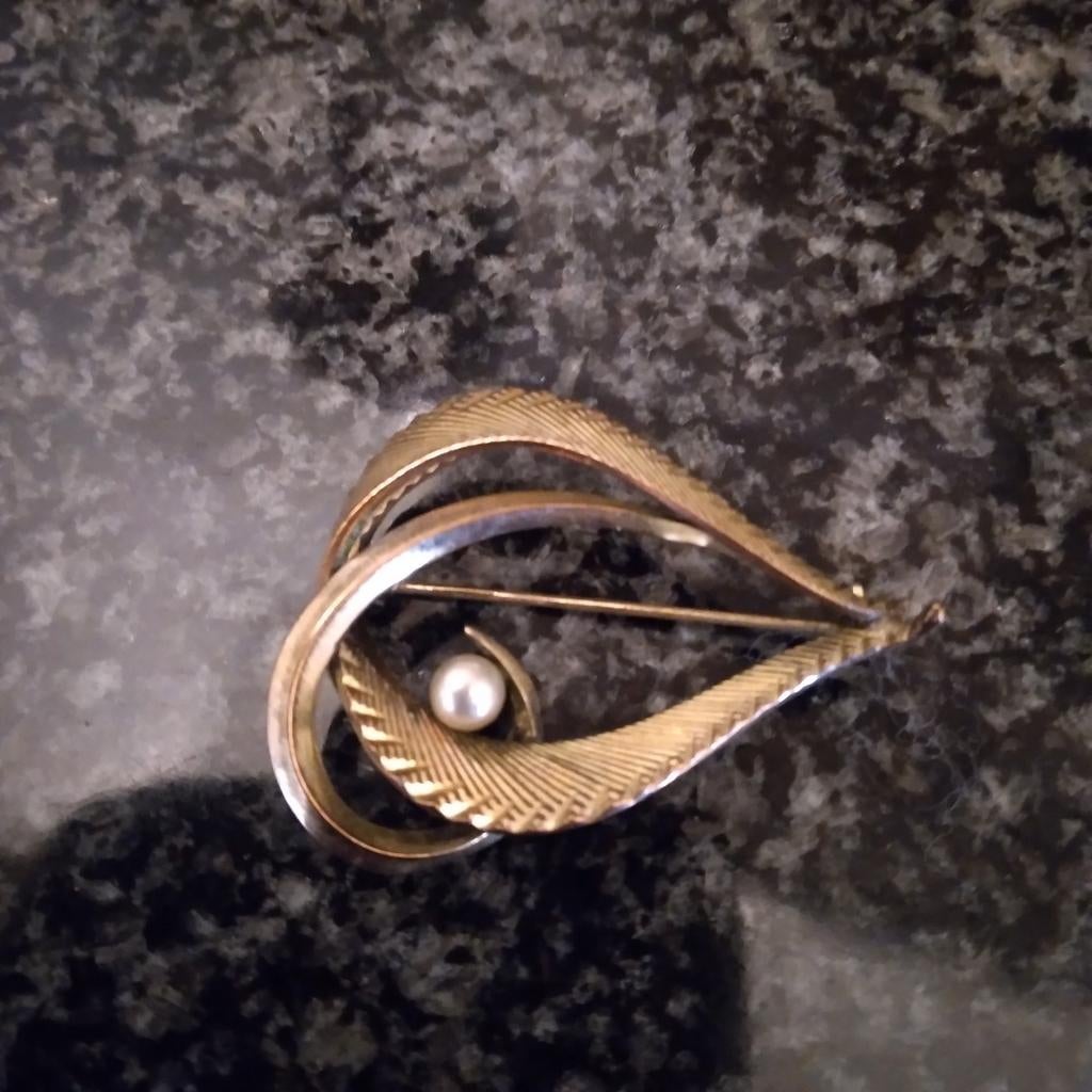 Oude vintage sieraden double goud, Ophalen, Overige materialen, Armband