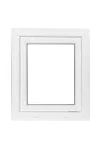 Kunststof Kozijn Draaikiep  B60 H70cm Wit, Niet ingevuld, Kunststof, Raamkozijn, Niet ingevuld