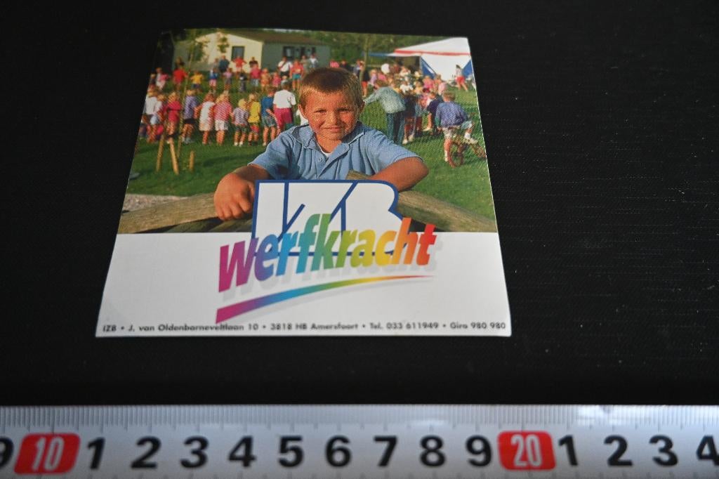 sticker Amersfoort WERFKRACHT, Ophalen, Zo goed als nieuw, Sticker
