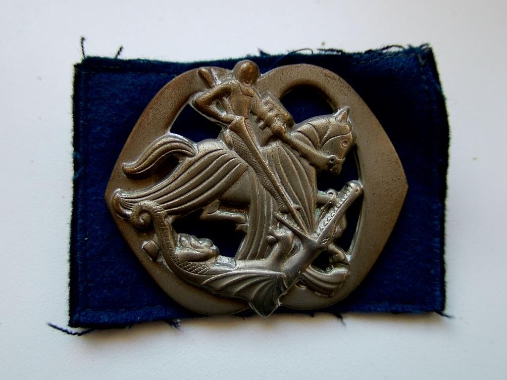 Oude slag baretembleem Regiment Huzaren van Boreel, Verzenden, Landmacht, Nederland, Embleem of Badge