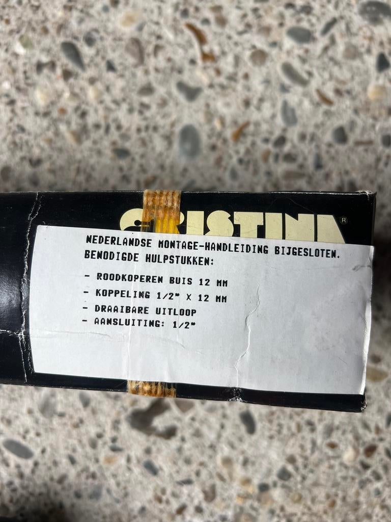 Nieuwe Wastafelkraan Chroom - Cristina Serie SL245, Doe-het-zelf en Verbouw, Sanitair, Ophalen of Verzenden, Nieuw, Chroom, Kraan