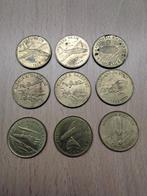 9x Shell munt, zie de foto's, Postzegels en Munten, Penningen en Medailles, Ophalen of Verzenden, Overige materialen