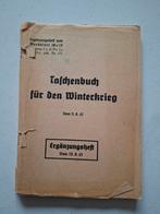 Taschenbuch für den winterkrieg 1943, Ophalen of Verzenden, Nederland, Embleem of Badge