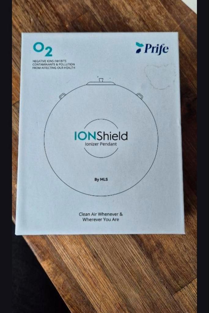 Ion shield luchtreiniger, Sport en Fitness, Gezondheidsproducten en Wellness, Zo goed als nieuw, Overige typen, Ophalen of Verzenden