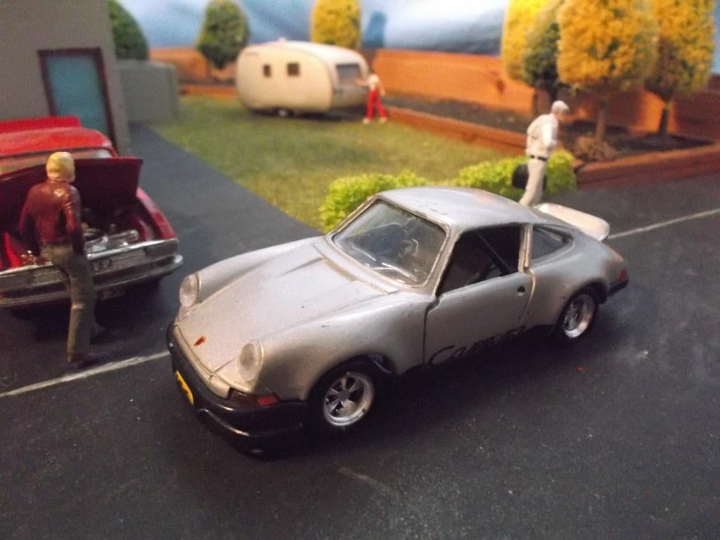 1/43 Porsche 911 Carrera RS 1973 - Solido Hachette, Ophalen of Verzenden, Gebruikt, Auto, Overige merken