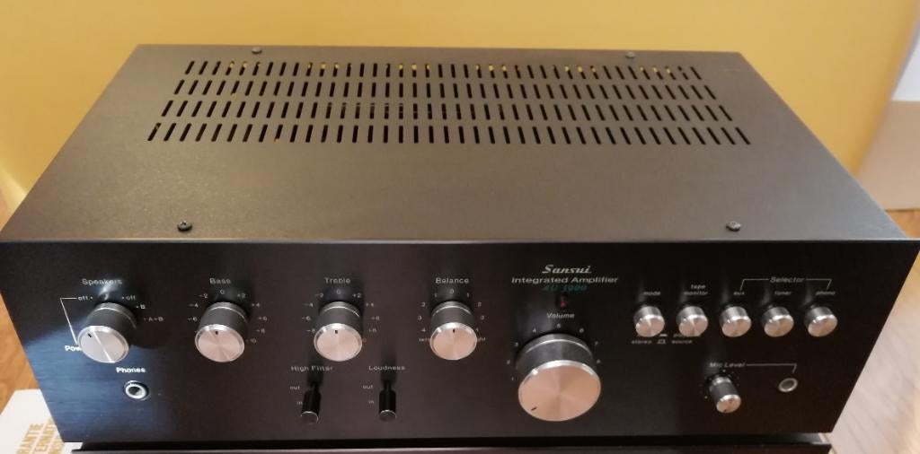 Sansui AU-3900 vintage stereo versterker 3900 phono mm, Ophalen of Verzenden, Gebruikt, Overige merken, Losse componenten