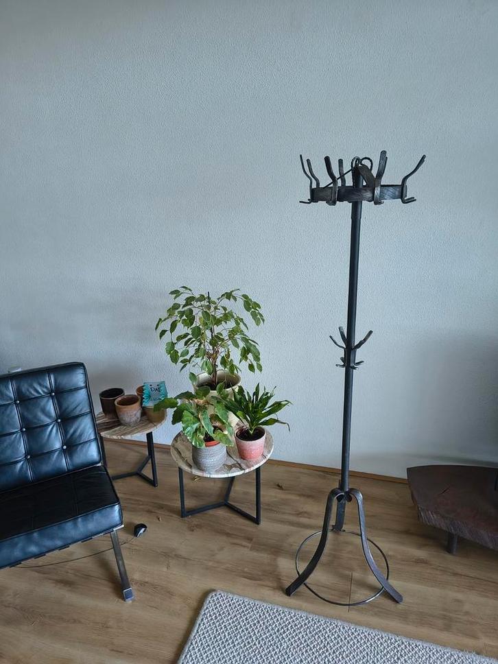 Zware kwaliteit kapstok, Huis en Inrichting, Woonaccessoires | Kapstokken, Zo goed als nieuw, Wandkapstok, Minder dan 100 cm, Metaal