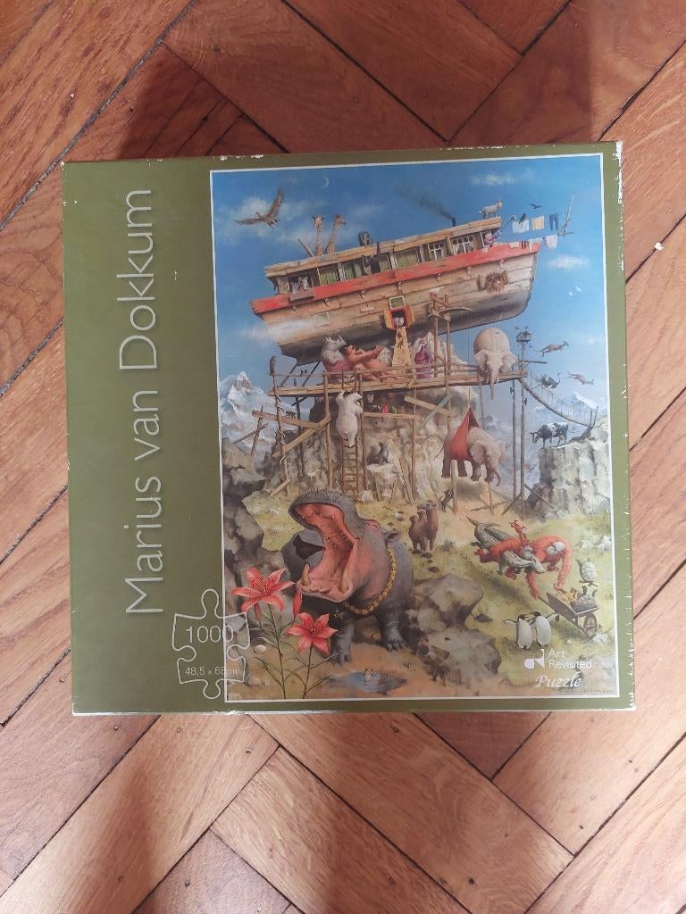 Marius van Dokkum puzzel, Hobby en Vrije tijd, Denksport en Puzzels, Gebruikt, Legpuzzel, 500 t/m 1500 stukjes, Ophalen