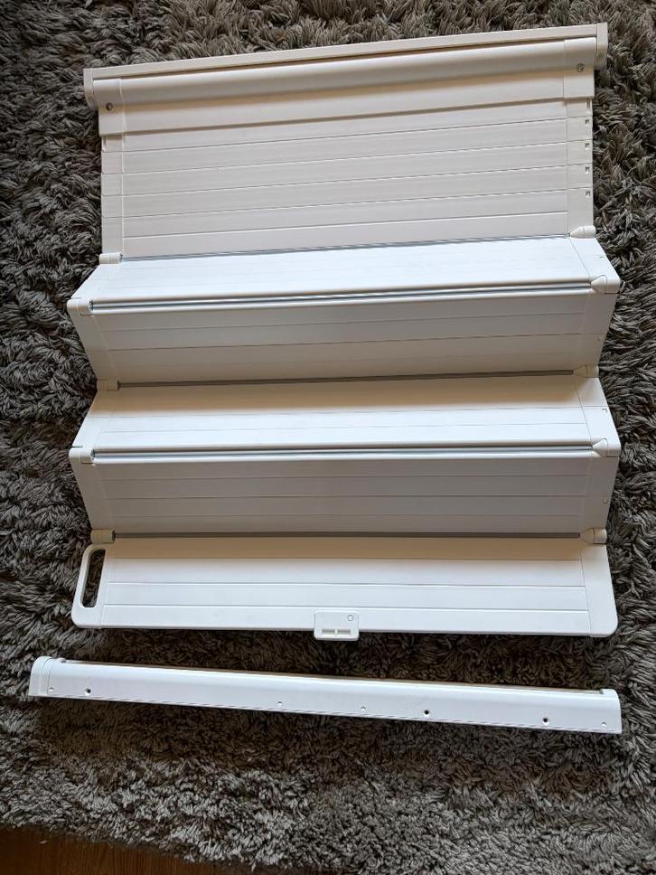 BabyDan Guard me harmonica hekje 3x, Kinderen en Baby's, Traphekjes, Zo goed als nieuw, Oprolhekje, Overige materialen, minder dan 100 cm