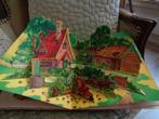 Prachtig Antiek Pop-up Sprookjesboek Roodkapje ** Mimosa **, Boeken, Ophalen of Verzenden, Gelezen