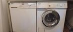 Miele wasmachine W843 en droger T675C, Witgoed en Apparatuur, Was-droogcombinaties, Ophalen, Gebruikt, 85 tot 90 cm