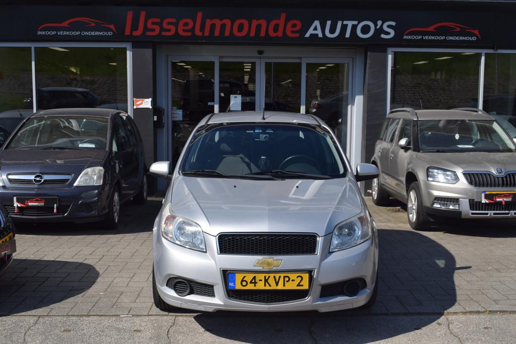 Chevrolet Aveo 1.2 16V LS B-clever Airco NAP Nwe APK !, Auto's, Voorwielaandrijving, Aveo, 4 cilinders, 400 kg