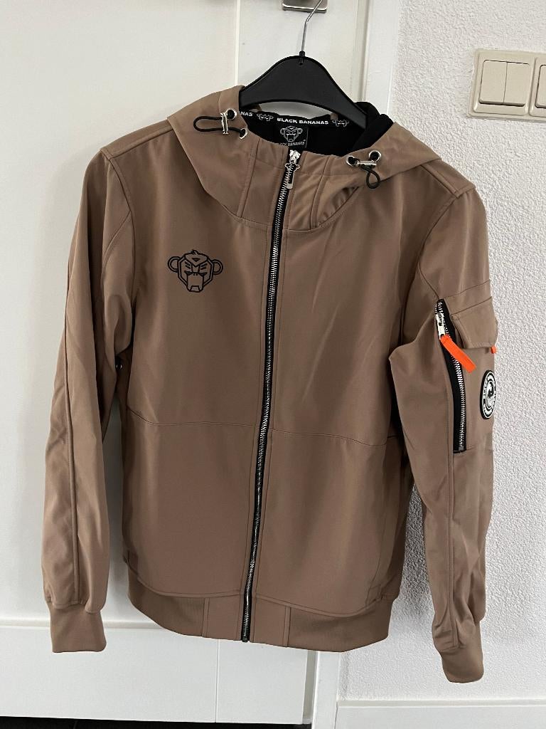 Softshell jack Black Bananas maat S, Bruin, Ophalen of Verzenden, Zo goed als nieuw, Black Bananas