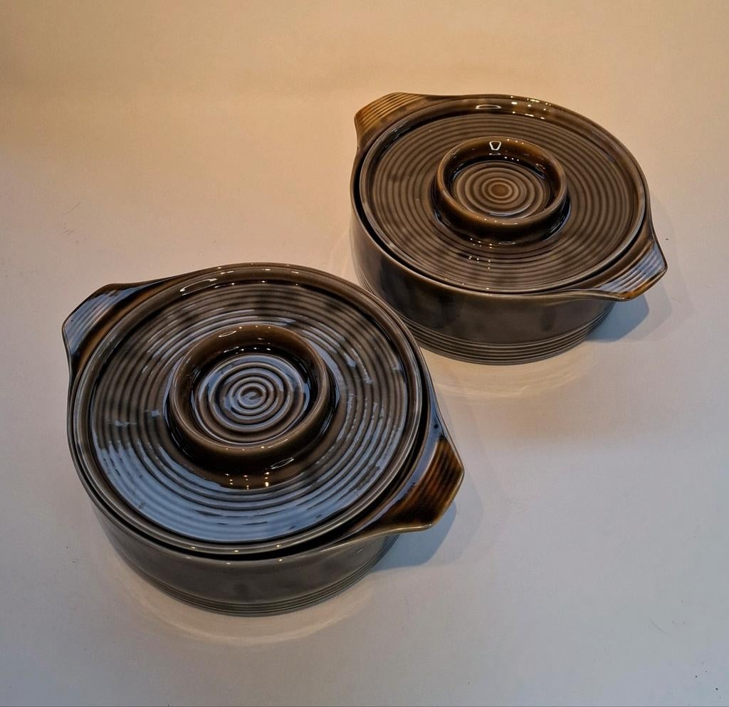 Vintage Brendan Erin Stone Ovenschalen, Ophalen of Verzenden, Zo goed als nieuw, Overige materialen, Minder dan 25 cm