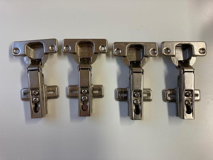 Kastscharnieren FGV 80059 - 8 stuks, Doe-het-zelf en Verbouw, Hang- en Sluitwerk, Gebruikt, Scharnier, Ophalen of Verzenden