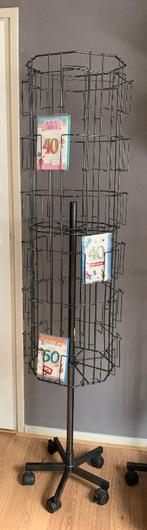 Kaartenmolen 48 vaks metaal antraciet, Ophalen, Zo goed als nieuw