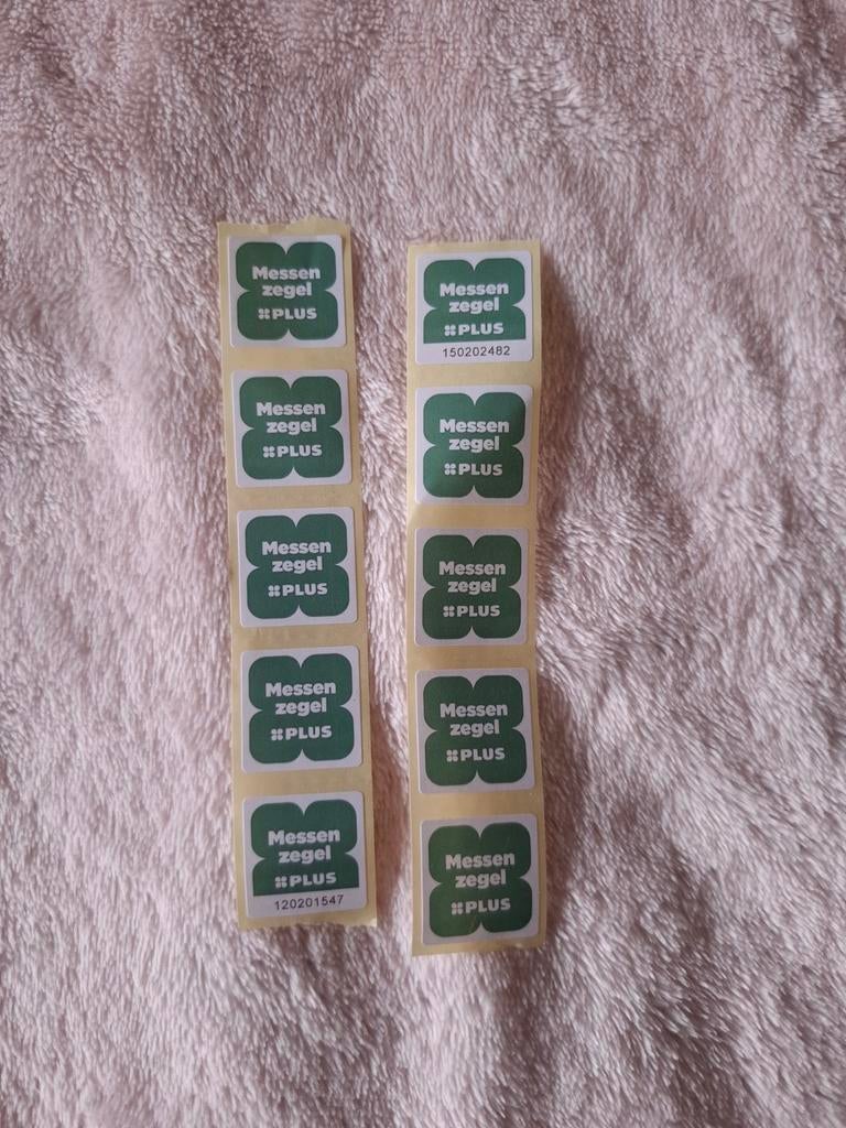 Volle spaarkaart PLUS messen zegels, Plus, Ophalen of Verzenden