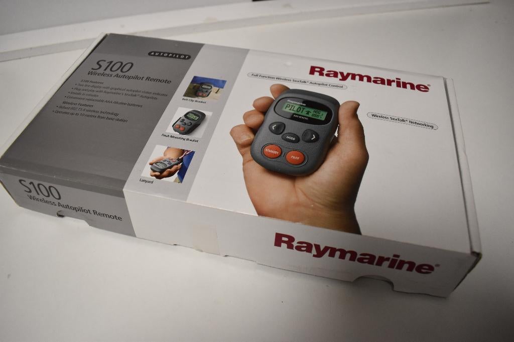 VERKOCHT!!Raymarine ST100 draadloze AB autopilot controll., Ophalen of Verzenden, Gebruikt, Communicatie