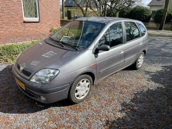 Renault Scénic 1.6 16V RXE AUT 2000 Grijs, Auto's, Renault, Particulier, Scénic, Benzine, MPV, Automaat, Origineel Nederlands