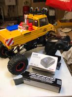 Tamiya unimog 4x4, Elektro, Gebruikt, Auto offroad, Ophalen of Verzenden