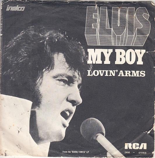 elvis presley - my boy ( 1974/ nl pers), Cd's en Dvd's, Vinyl Singles, Gebruikt, 7 inch, Single, Ophalen of Verzenden